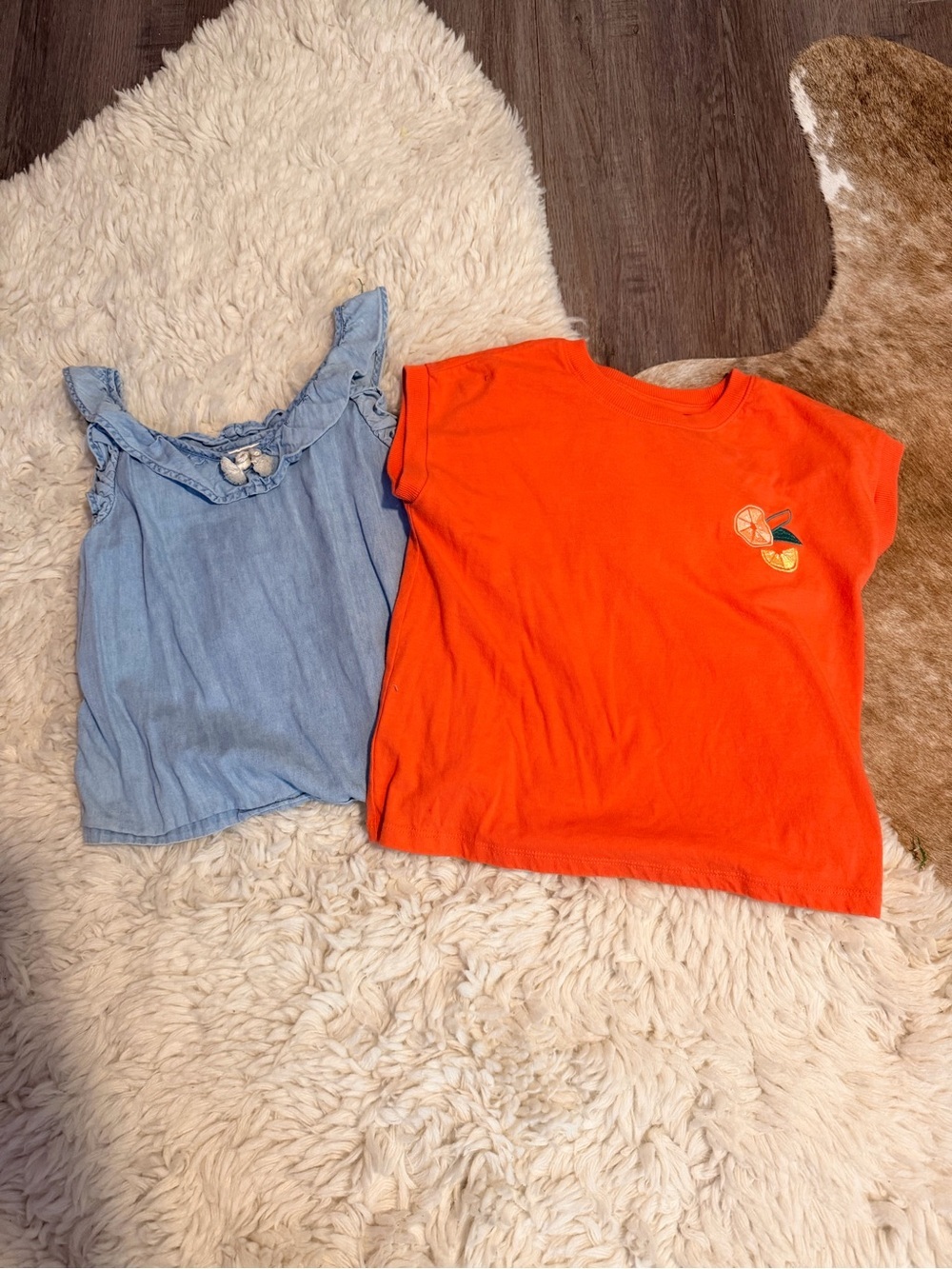 Girls summer top bundle size 7/8